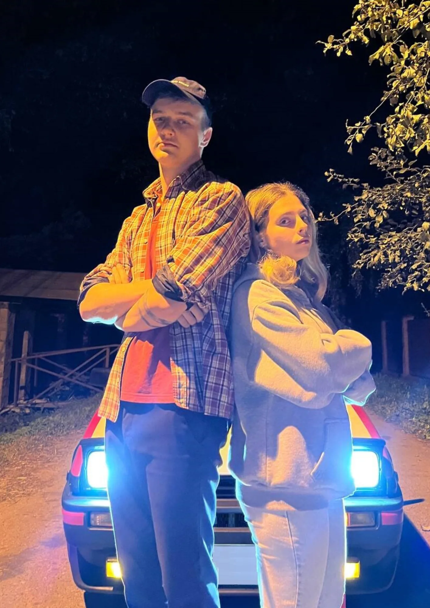 Example AI comic panel created from a real photo showing authentic facial expressions