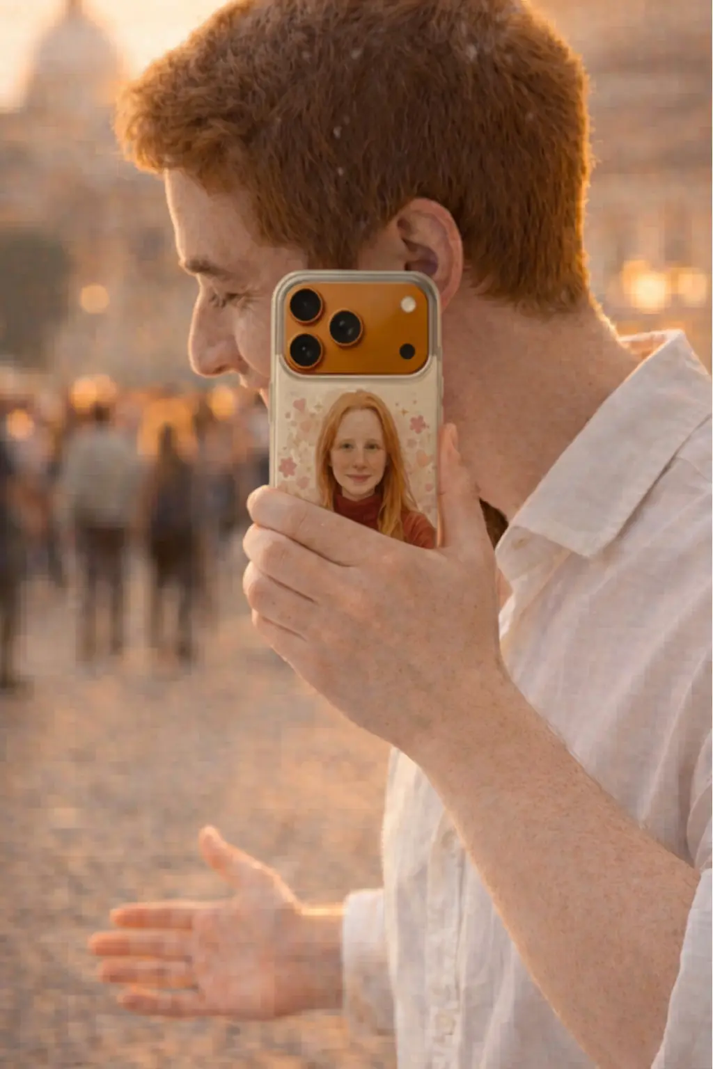 Personalized phone case gift — a Best Girlfriend gift idea designed from a photo