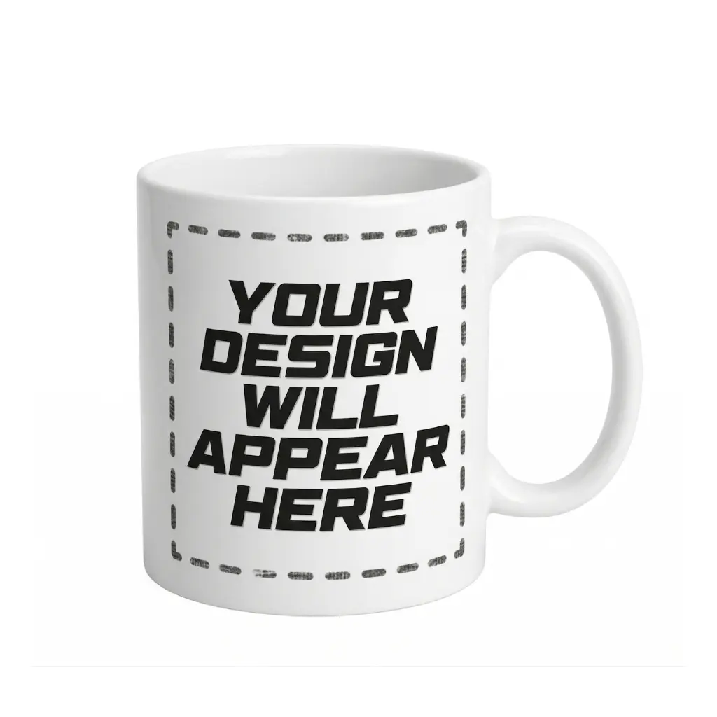 Custom personalized ceramic mug printed from your photo