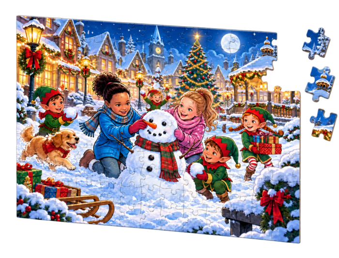 Personalized jigsaw puzzle printed with your photo