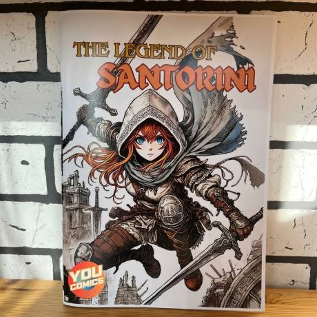 Personalized printed comic book starring you