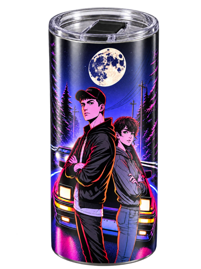 Personalized 20oz stainless steel tumbler with your design