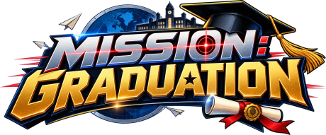 Mission: Graduation, a personalized graduation comic book starring a real person